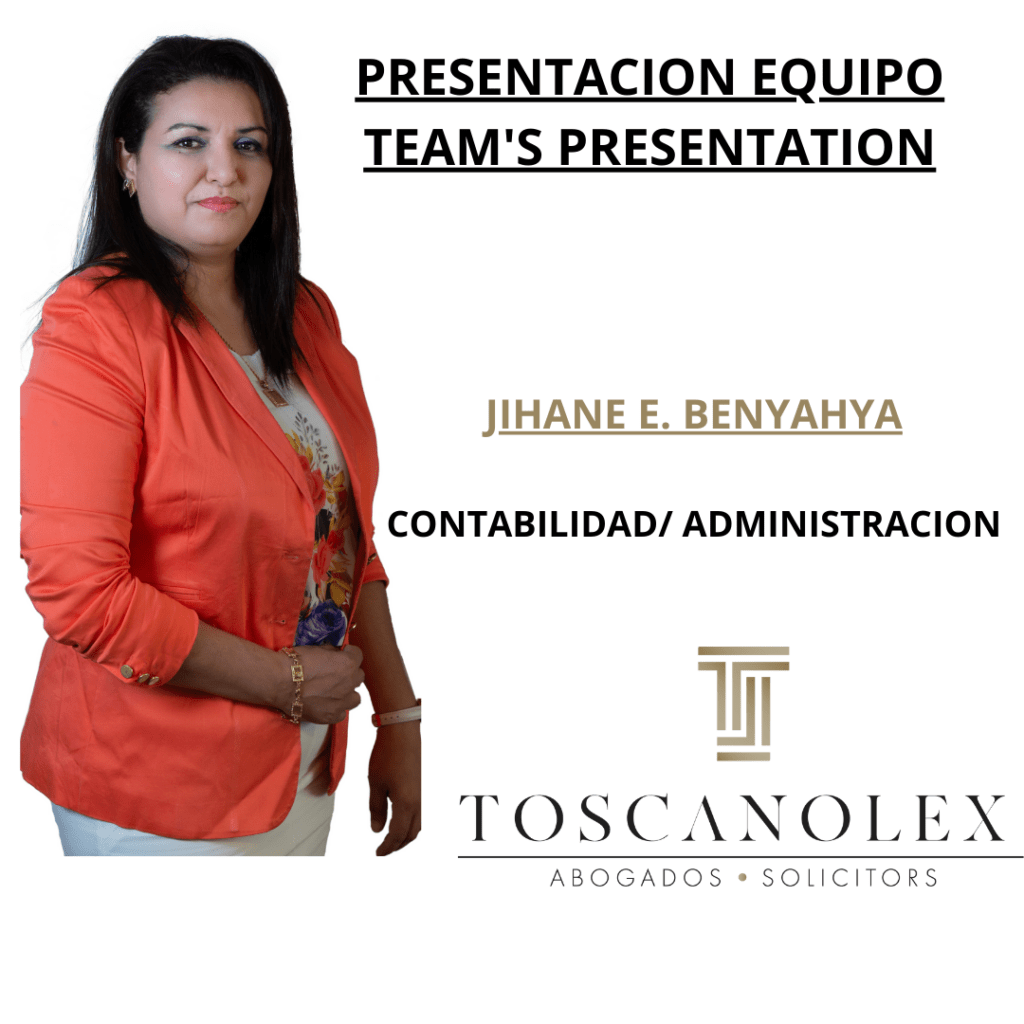 PRESENTACION DE EQUIPO: JIHANE E. BENYAHYA