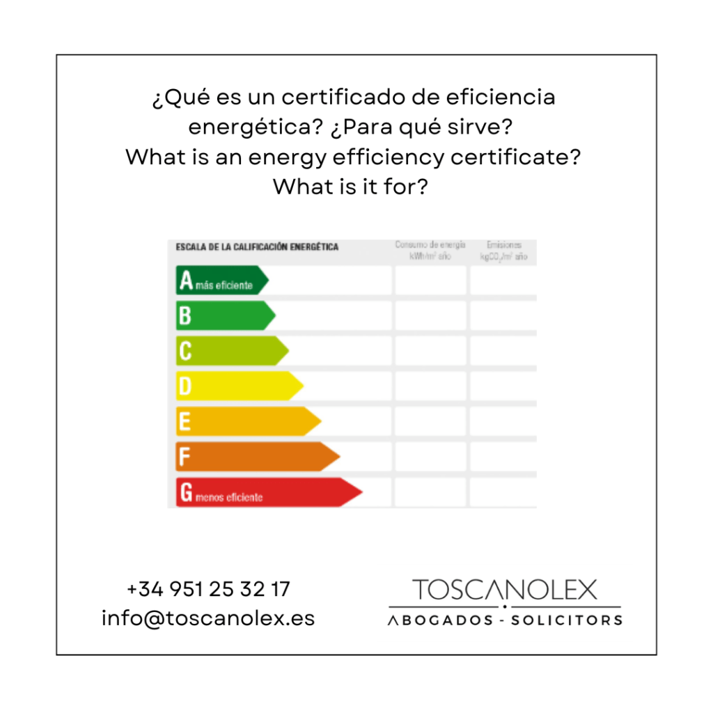 CERTIFICADO ENERGETICO