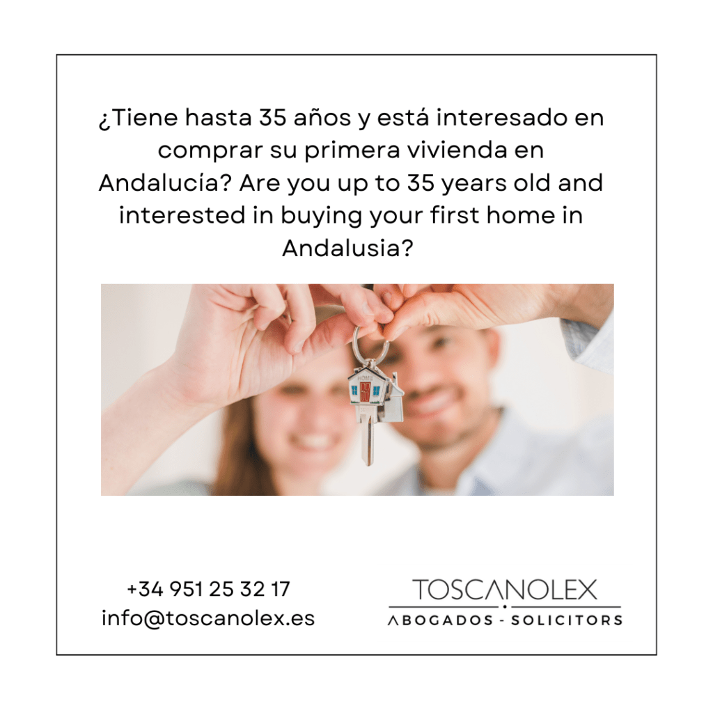 PRIMERA VIVIENDA EN ANDALUCIA