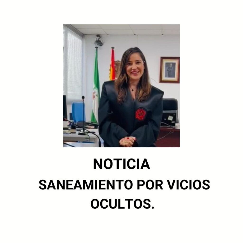 Saneamiento Por Vicios Ocultos En Compra Venta