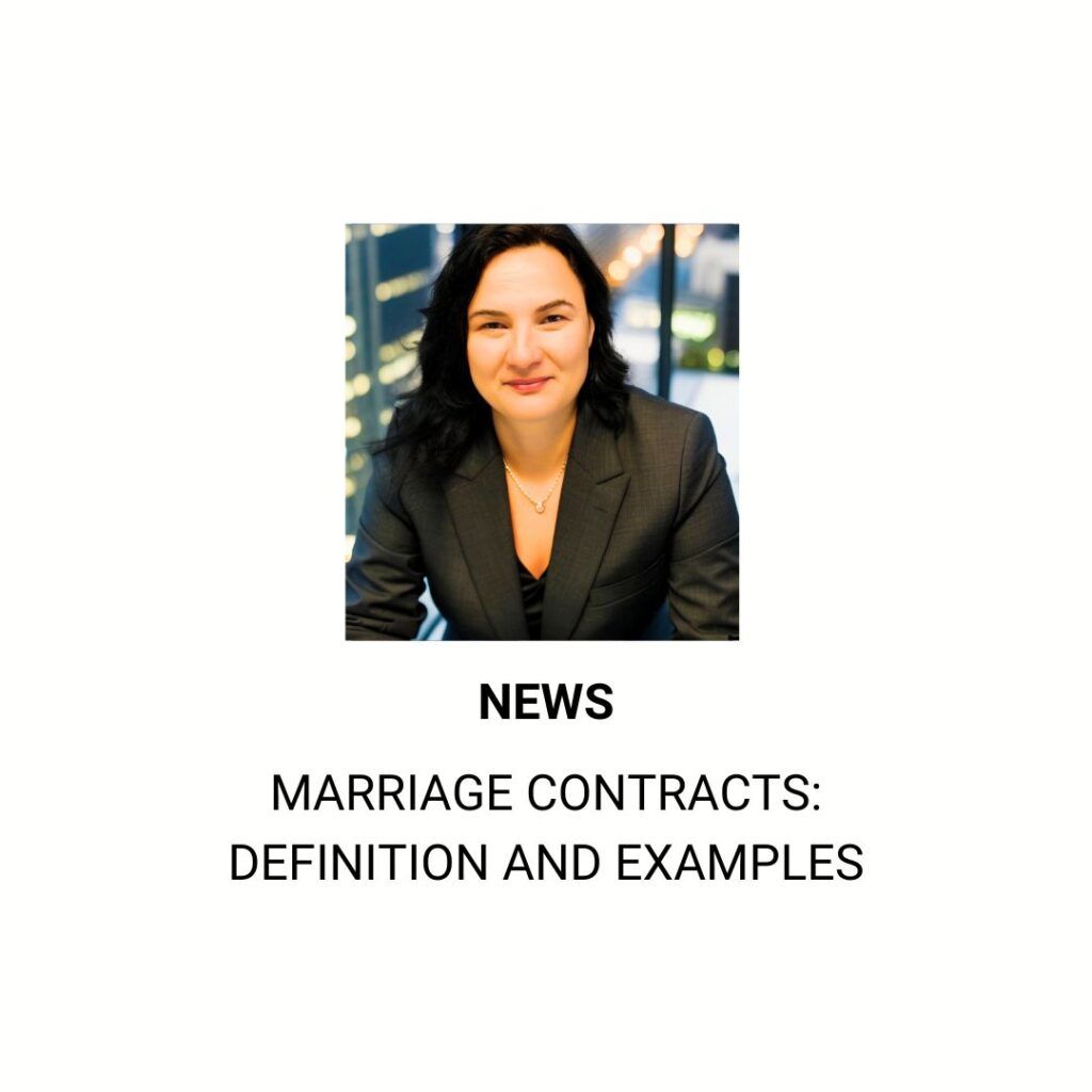 marriage contracts