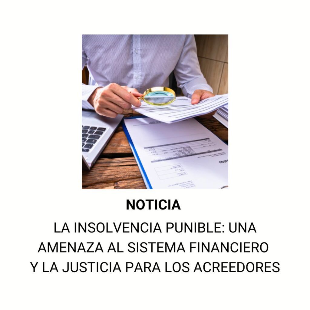 La insolvencia punible