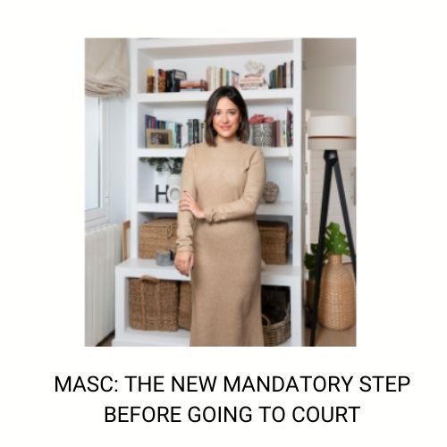 MASC: The New Mandatory Step Before Going to Court